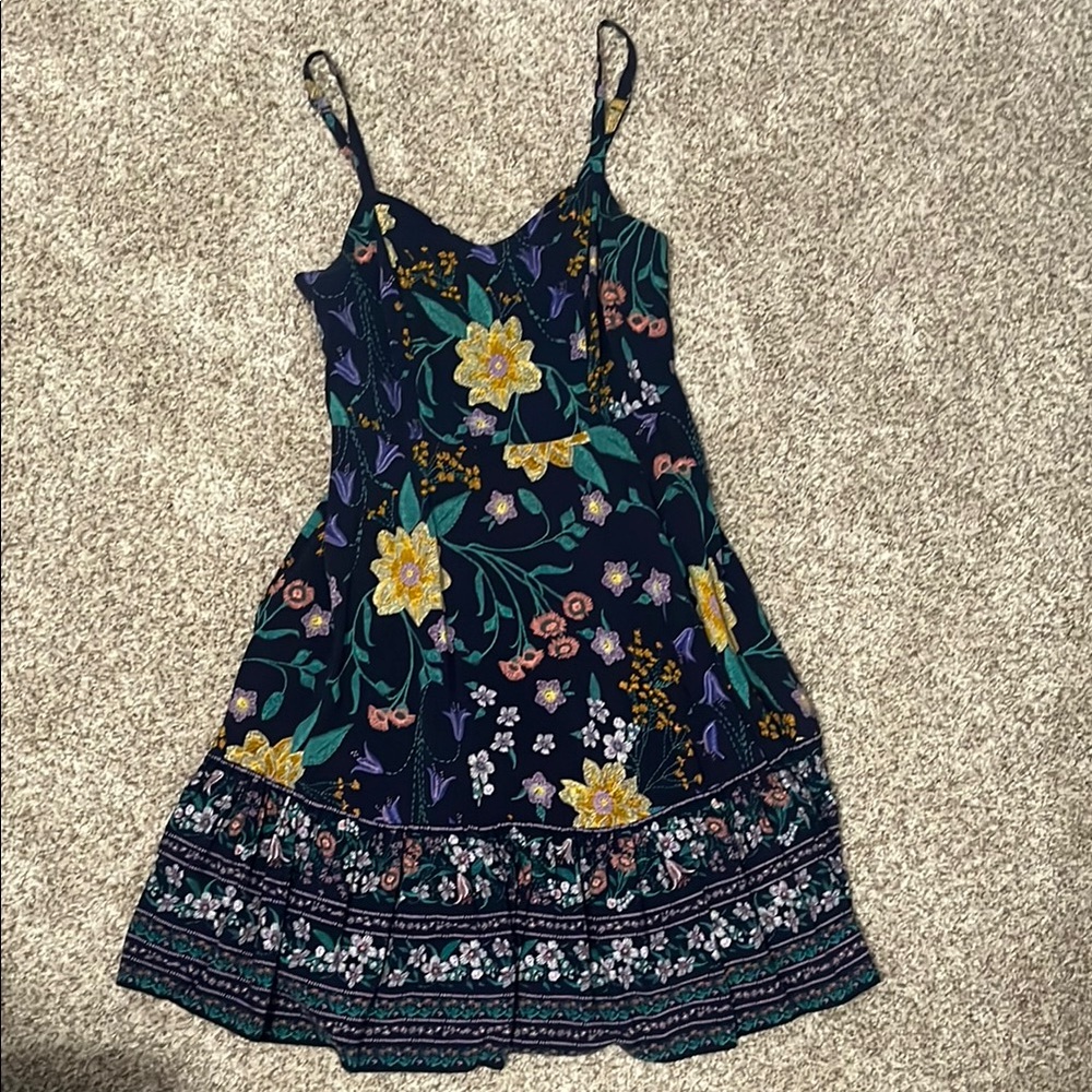 NWOT-Old Navy- Floral Spaghetti Strap Dress